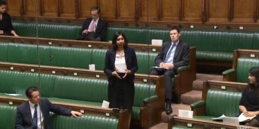 Suella in the House of Commons 