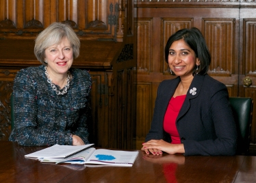 Discussing Fareham with Prime Minister Theresa May